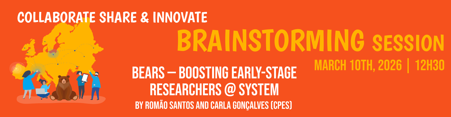 BEARS — Boosting EArly-Stage Researchers @ SYSTEM Banner