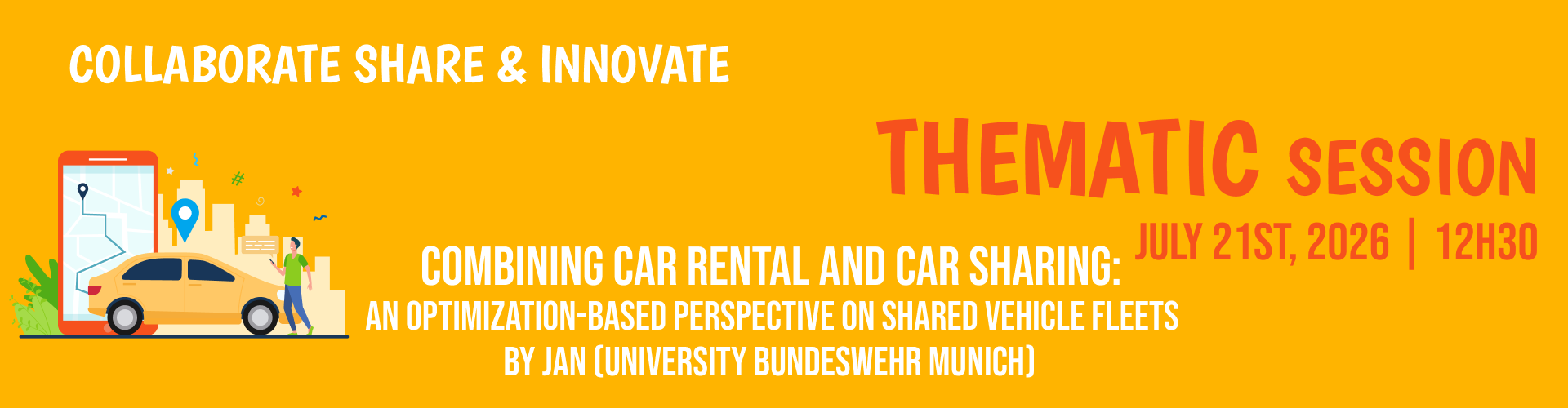 Combining Car Rental and Car Sharing: An Optimization-Based Perspective  on Shared Vehicle Fleets Banner